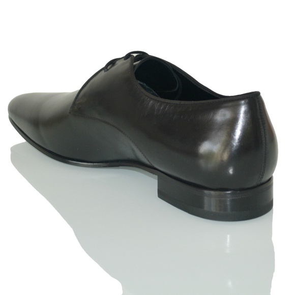 NIB  SAINT LAURENT MENS LACE UP LEATHER  SHOES main image 4